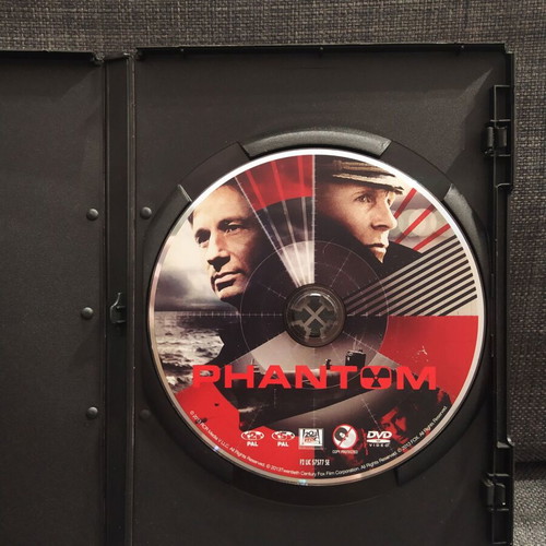 Phantom DVD used with subtitles, authentic and functional