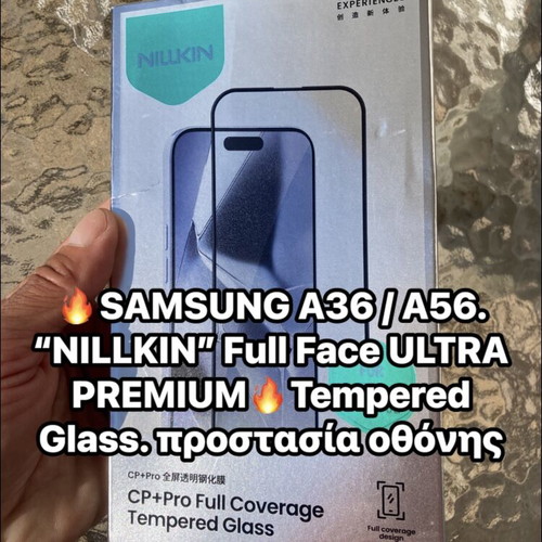 NILLKIN CP+PRO Full Face Tempered Glass Screen Protector for Samsung A36 / A56 new