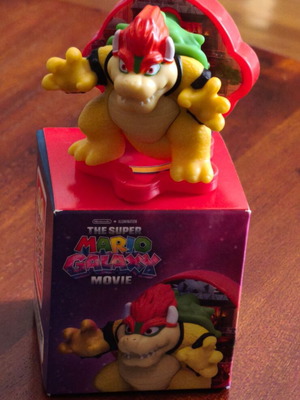 Bowser figure McDonald's 2026 Super Mario Galaxy Happy Meal new