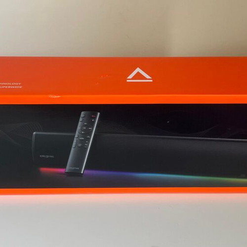 Creative Sound Blaster GS5 Soundbar like new with RGB lighting and Bluetooth 60W