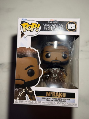 Funko Pop! Marvel Wakanda Forever 1098 M'Baku φιγούρα με κουνιστό κεφάλι καινούργια