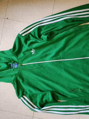 Vintage ζακέτα Adidas Originals πράσινη small