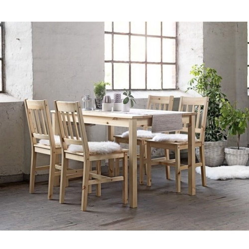 Jysk dining set with table and 4 chairs