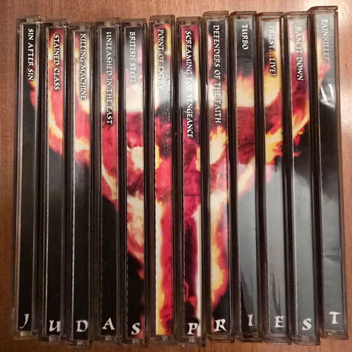 Judas Priest The Remasters 12 CD set near mint, metal