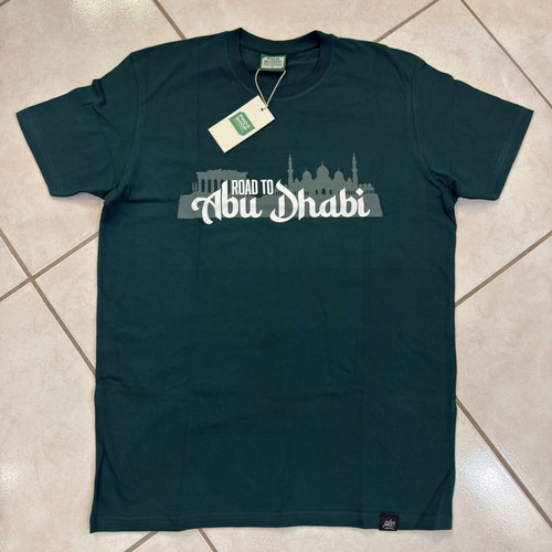 Panathinaikos BC Road to Abu Dhabi T-Shirt new, size M, 7 stars