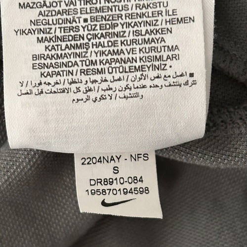 Nike Men's Sportswear Full Zip Hoodie Tech Fleece Smoke Grey S like new