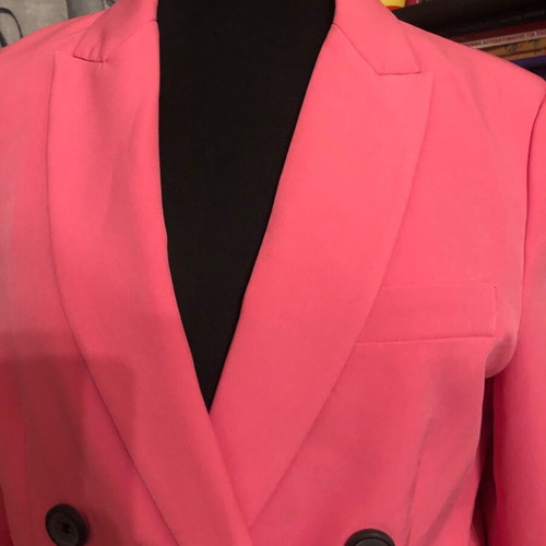 Stradivarius suit like new, bold pink / fuchsia set