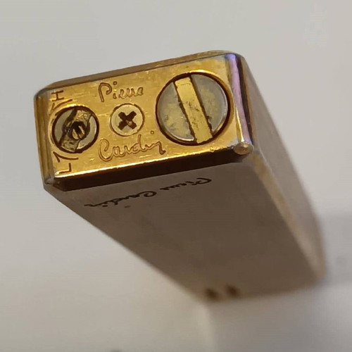 Pierre Gardin gold plated lighter used authentic