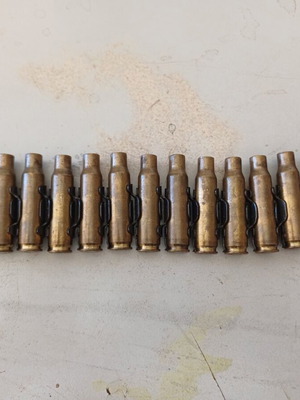 Military Casings used, pack of 14, Greek army