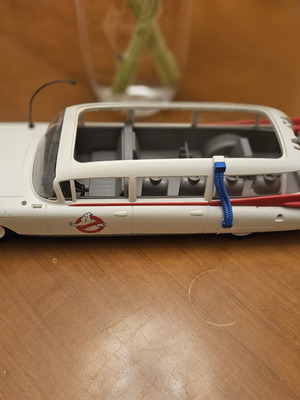 Ghostbusters Ecto-1 Playmobil μεταχειρισμένο αυτοκίνητο, λείπει εξοπλισμός οροφής και πόρτες