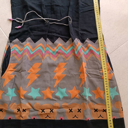 Attrativo boho dress Medium used, cotton, black