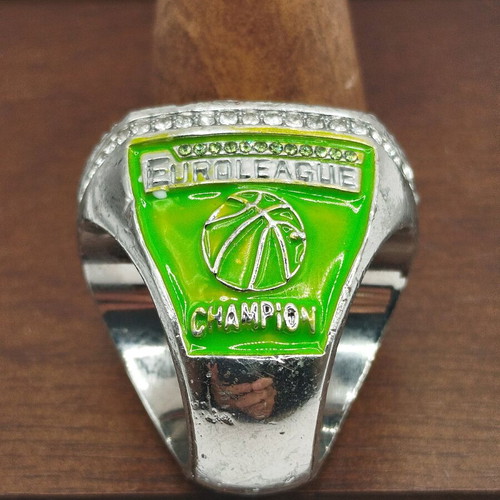 Pao BC Panathinaikos Basketball Collectible Ring 2011 Barcelona Batiste new