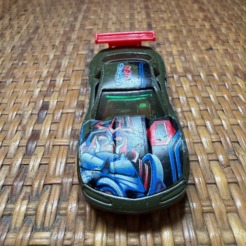 Vintage Hot Wheels 1998 Olds Aurora GTS-1 used with Transformer graphics and Japanese writing