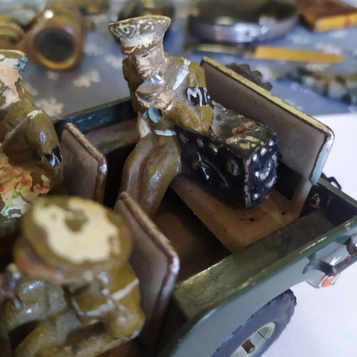 American Military Jeep Toy used, Arnold 1950 West Germany