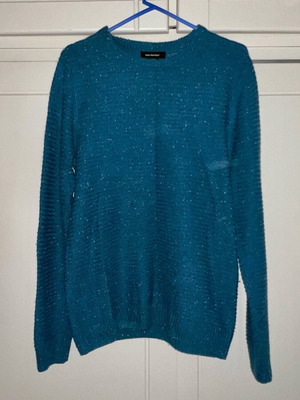 Primark blue blouse like new, size M