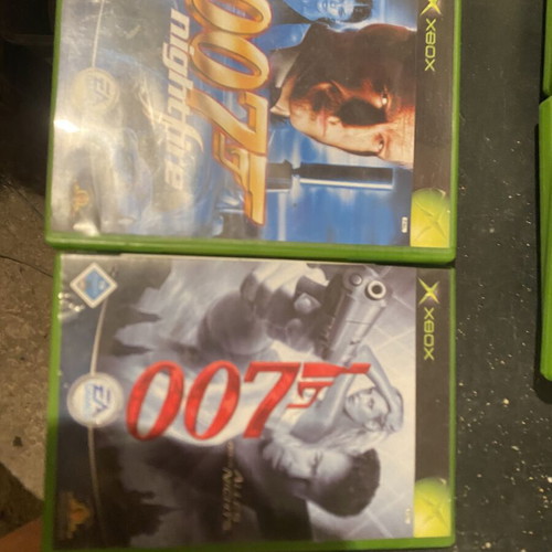 James Bond 007 Nightfire and Agent Under Fire Xbox classic games