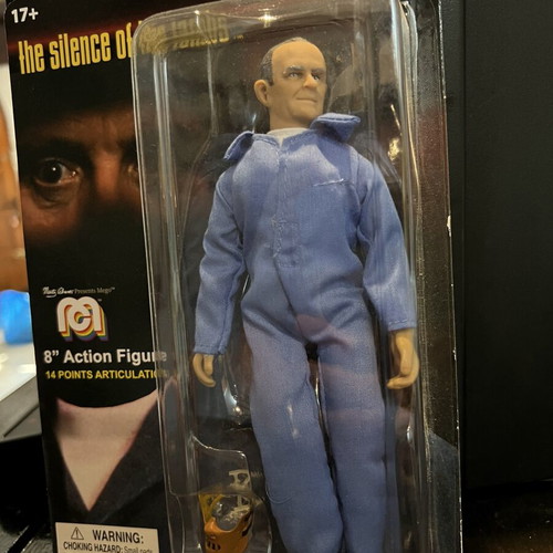 Mego 8" Hannibal Lecter action figure new, The Silence of the Lambs