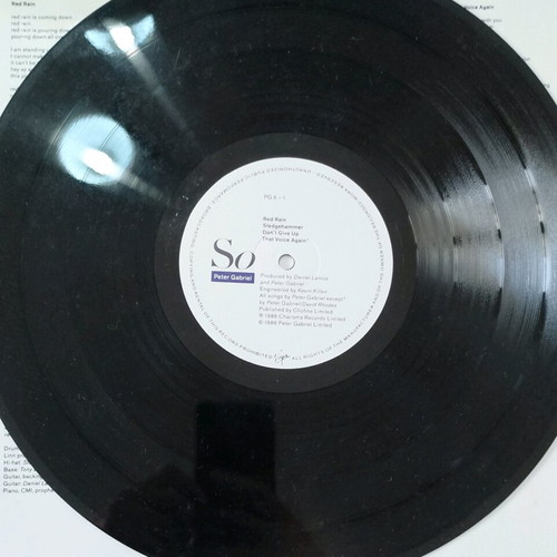 Peter Gabriel So album used, pop
