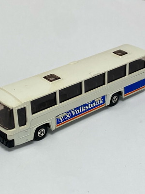 Volvo Volksbank efsi Holland metal bus used, scale 1/87