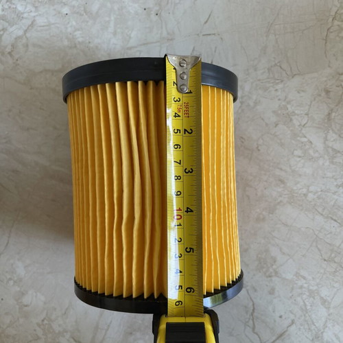Hepa vacuum filter with metal mesh and cap like new