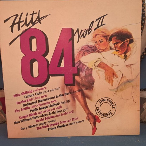 Hits 84 Vol II vinyl record used, pop compilation
