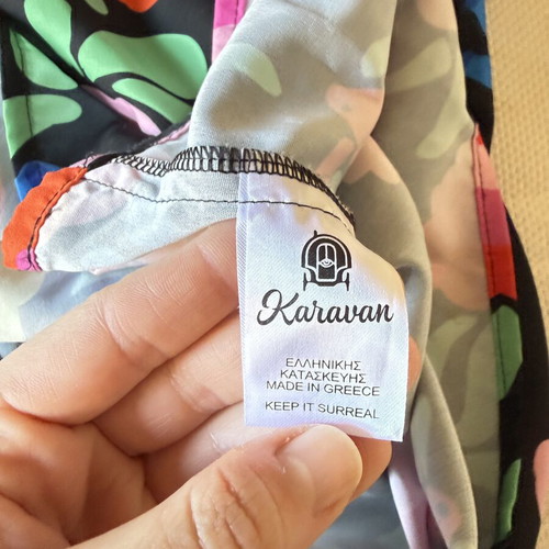 Karavan maxi dress like new with floral pattern