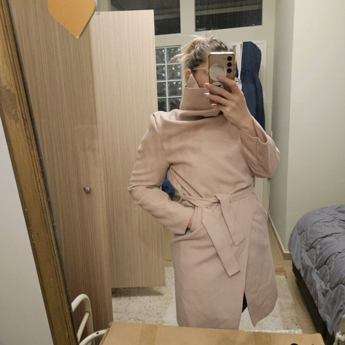 Pink coat like new