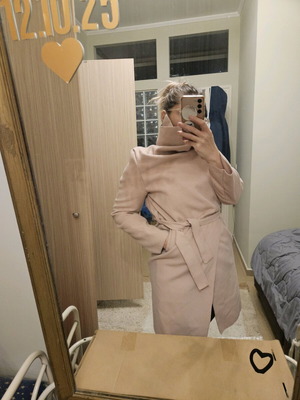 Pink coat like new