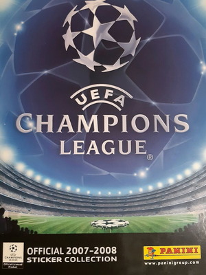 UEFA Champions League 2007-2008 stickers like new