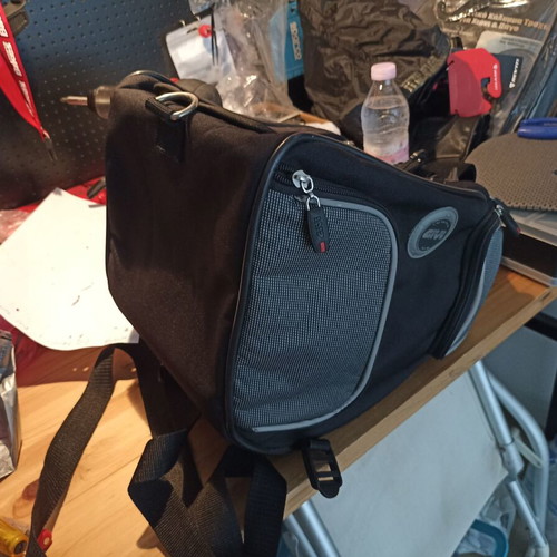 Givi motorcycle tail bag new with straps and waterproof pocket