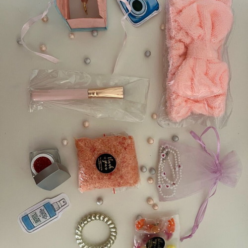 Beauty Box for the Girlies with Handmade Skincare and Accessories