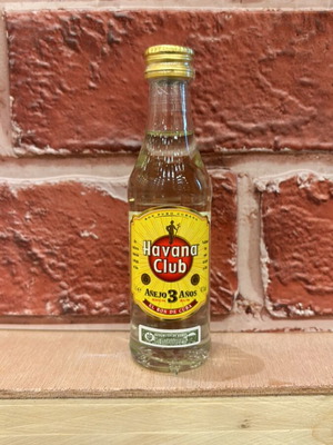 Havana Club 3yo Rum Miniature 50ml new