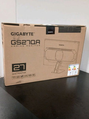 Οθόνη Gigabyte GS27QA 27" QHD IPS HDR 180Hz ολοκαίνουρια