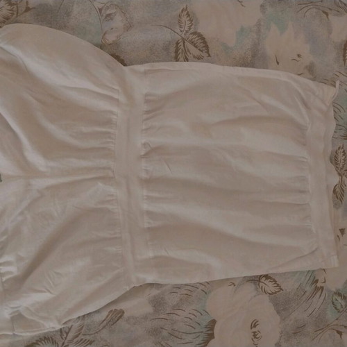 Pink Woman white one-piece like new, size S