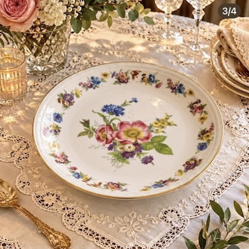 Vintage Porcelain Plate