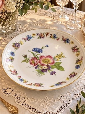 Vintage Porcelain Plate