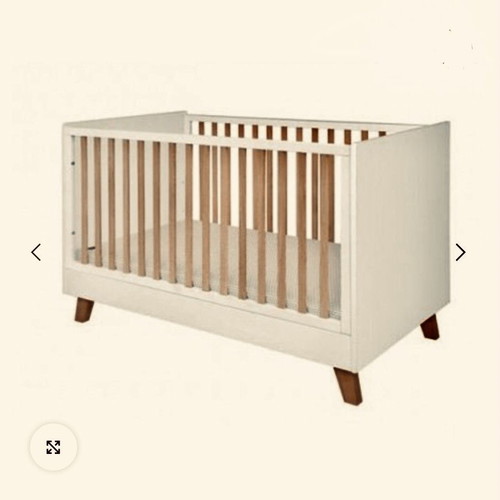Omni baby cot white 70x140 with Greco Strom mattress used and drawer unit
