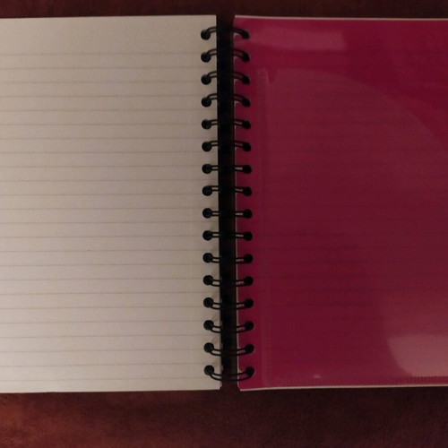 Pukka A5 notebook, double spiral, 3 subjects, 250 pages