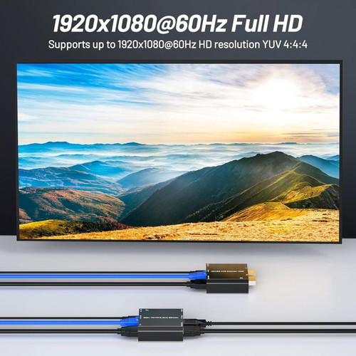HDMI USB KVM Extender new, HDMI and USB extender up to 150m via CAT6/CAT5e