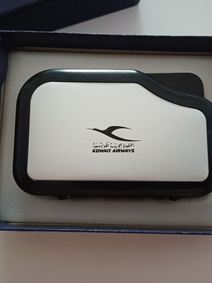 Hadson Vintage Kuwait Airways Lighter New Old Stock (NOS)