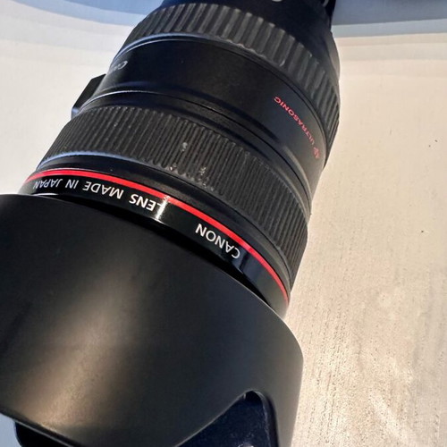 Canon EF 24-105mm f/4L IS USM Lens, Red Ring