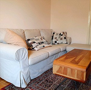 Καναπές IKEA EKTORP και υποπόδιο | Sofa with footrest