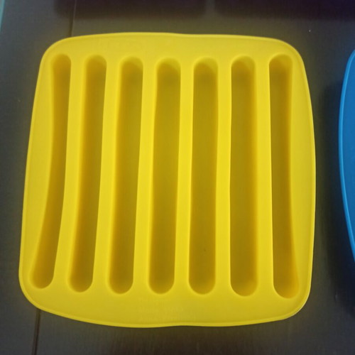 Silicone ice cube trays set of 5 used