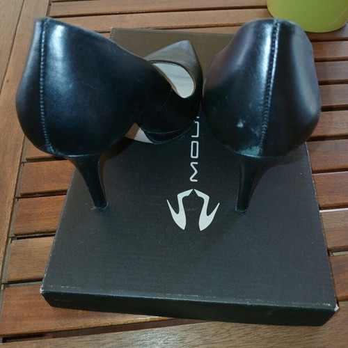 Mourtzi Black Classic Pumps used, heel height 11cm
