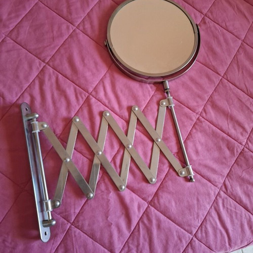 Wall mirror metal folding new