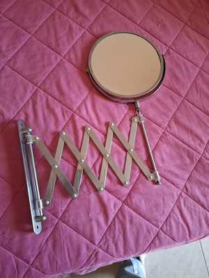 Wall mirror metal folding new