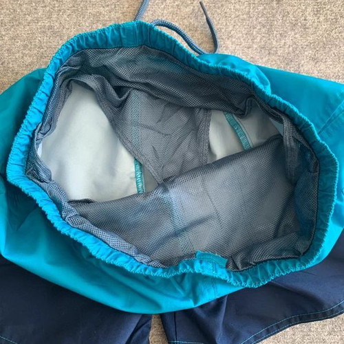 Tribord swim shorts size S like new, blue and turquoise