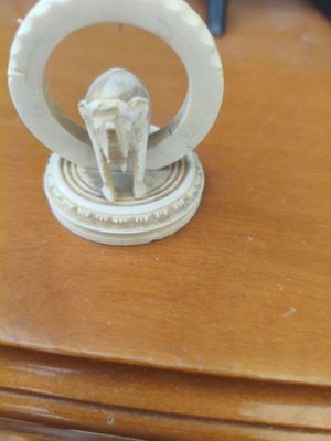 Toothpick holder used, vintage
