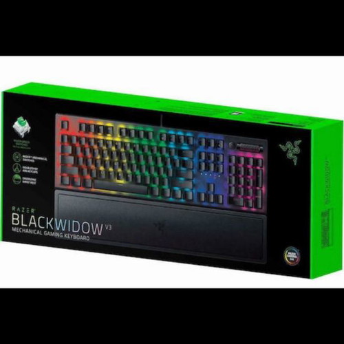 Razer BlackWidow V3 and Razer Basilisk V3 RGB Gaming Mouse like new package