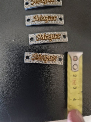 Metal elements for martirika new, 100 crosses included